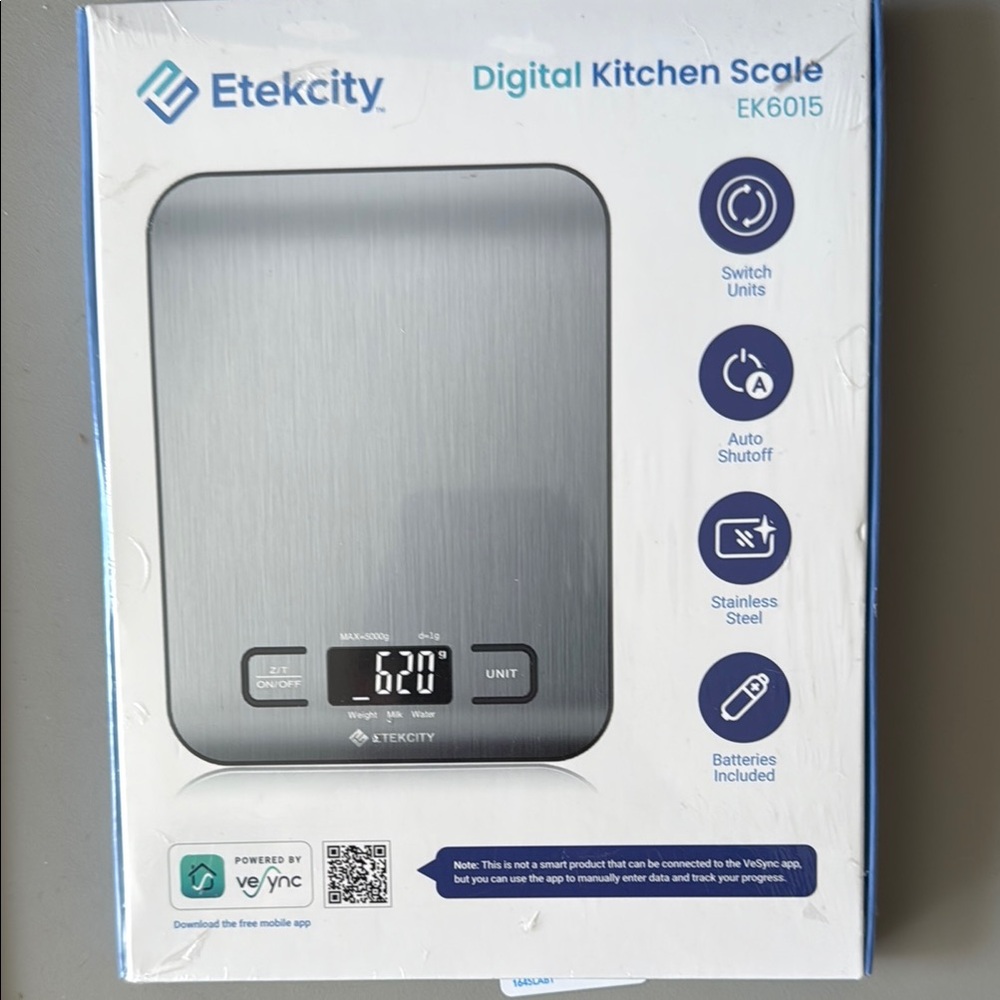Etekcity Digital Kitchen Scale
